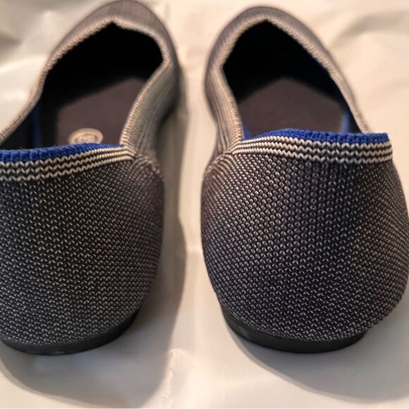 Rothy's Black and White Flats with Knit Upper - Picture 7 of 9